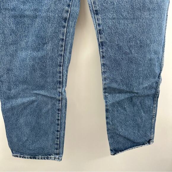 Wrangler Medium Wash Mid Rise Straight Leg Work Jeans Size 36 x 32 - Picture 3 of 6